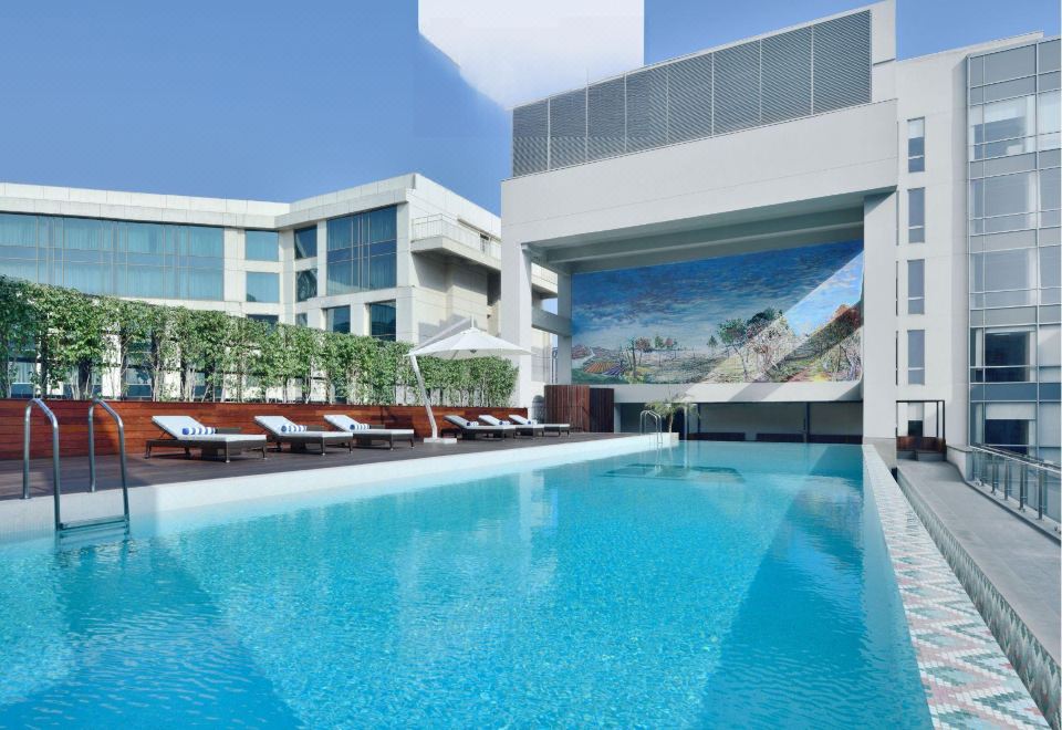Aloft New Delhi AerocityAloft, Room, 2 Twin Beds, Pool View