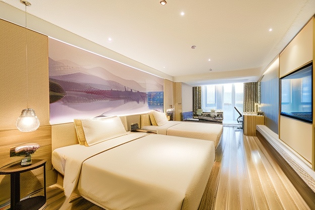 几木双床房-亚朵星球深睡枕Pro