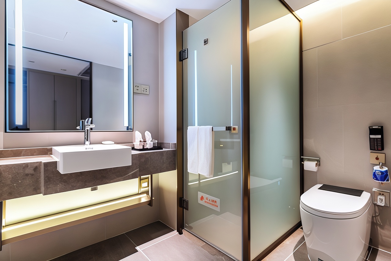 Landmark International Hotel(East Railway Station Tianhe Sport Center Branch)智能健康大床房（小度智能客控+敏飞洗护用品）