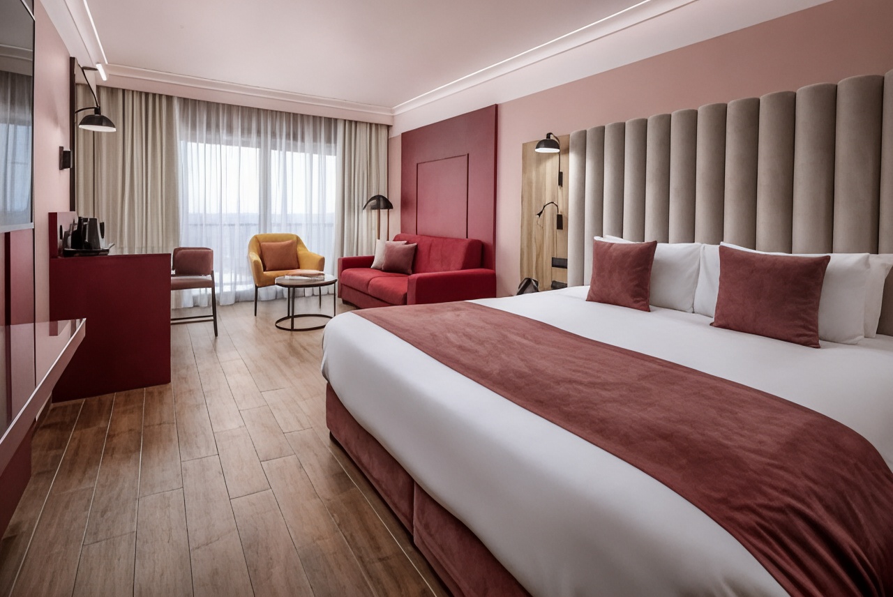 豪华海景特大床