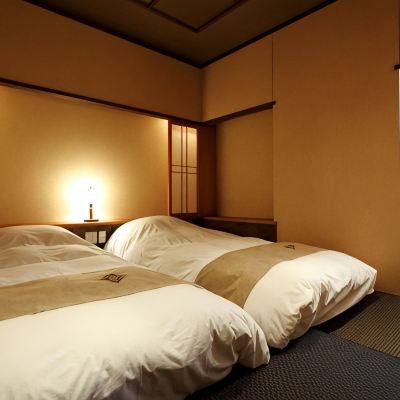 温泉露天風呂付きの和洋室B 湯宿 季の庭 クーポン