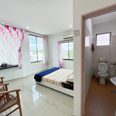 Bilik double dengan Bilik mandi persendirian Kupon Buntong Homestay