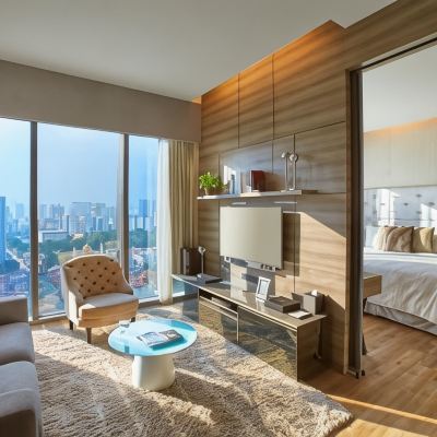 標準連通房 新加坡濱海泛太平洋高級服務公寓 （Staycation Approved）優惠