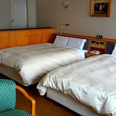 Dx Twin A Type, With Breakfast, Double Bed × 2 [Twin Room] ホテル日立ヒルズ クーポン