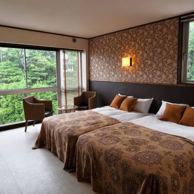 ツイン[定員2名][スタンダード][セミダブルルーム][禁煙] ペットと泊まれるホテル四季の蔵 クーポン