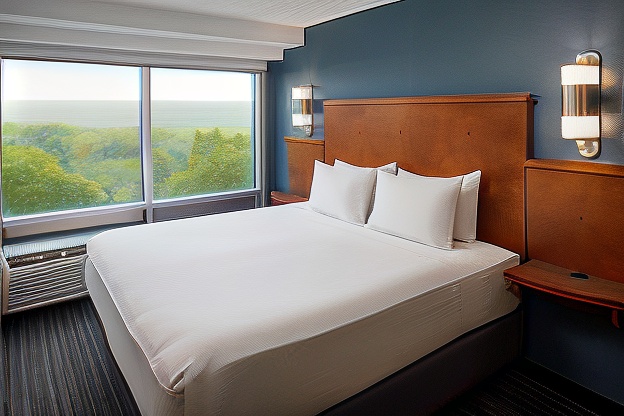 Hyatt Place Uncasville/Casino Area 無障礙特大床房帶沙發床（浴缸）