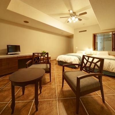 スタンダードオーシャンビューツインルーム(浴室) AJリゾートアイランド伊計島 クーポン