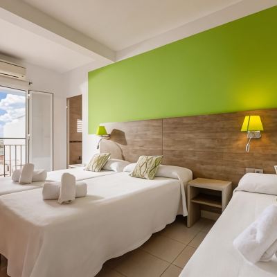 Triple Room with Balcony Hostal Marí Promo Code