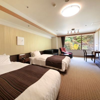 [General Room] Western-Style Twin Room (with Massage Sofa) Hotel Okada Promo Code
