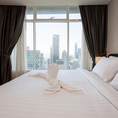 Apartmen Dua Bilik Tidur Kupon Vortex KLCC by Luxury Suites Asia