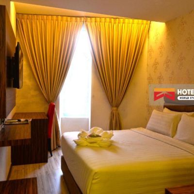 Bilik queen mewah Kupon Hotel Zamsaham