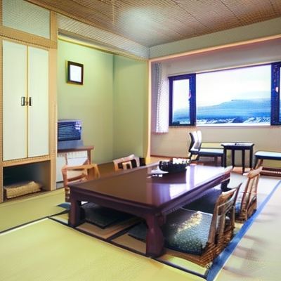 Main Building Standard, Japanese-Style With Bath, Mountain View