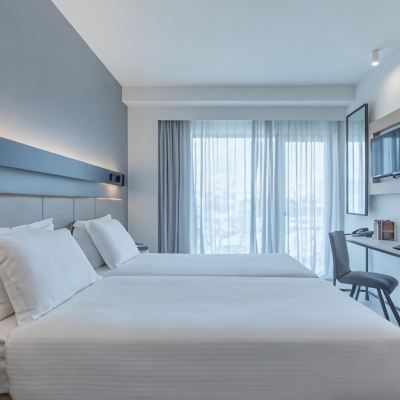 Superior Triple Room with Side Sea View Avra Hotel Promo Code