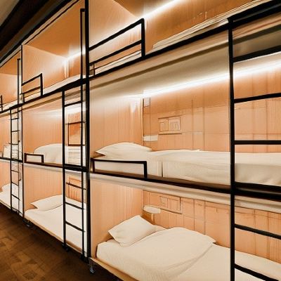 Dormitory Bed| Snooze Luxury Pods-Women Lower Pod