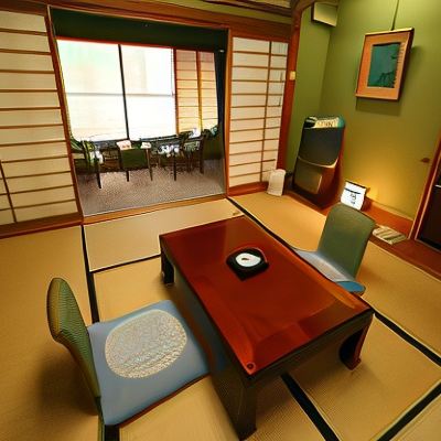 Japanese-Style Standard Room with Mountain View