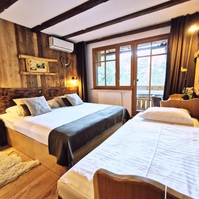 Double or Twin Room with Balcony + Additional Bed Hotel Ribno Promo Code