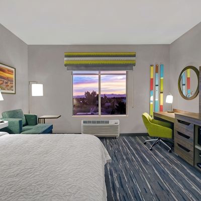 One King Room With Hearing Accessible Sofabed Fridge Microwave-Non Smoking Hampton Inn Las Vegas Strip South, NV Promo Code