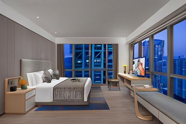 兩房行政套房（城市江景）