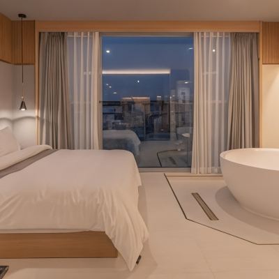 Suite Twin SPA & High Floor Bridge View 부산영도 그랜드베른 호텔 쿠폰