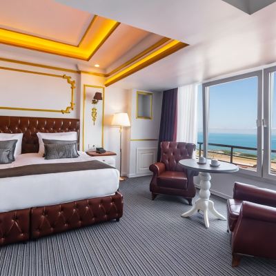 小型套房（帶海景的） 安達盧瑟優雅套房酒店優惠