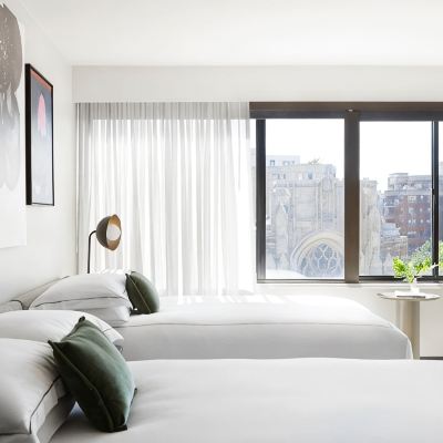 Mobility Accessible Two Queen Room with Tub Kimpton Banneker Hotel Promo Code