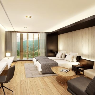 Deluxe Twin Room The Qube Resort Promo Code