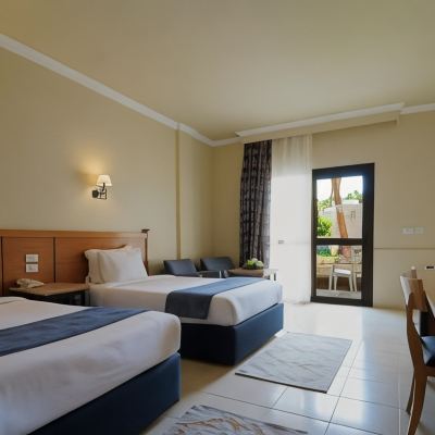 標準間，擁有花園美景 ZYA赫爾格達雷吉娜水上公園度假村優惠