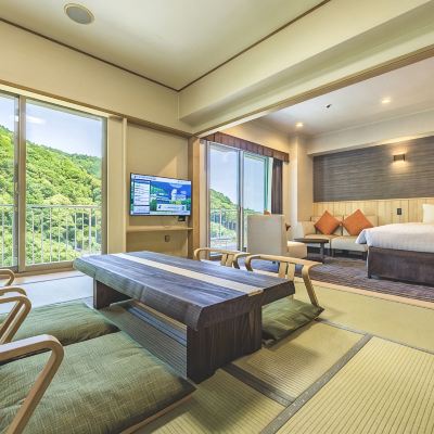 Main Building Japanese-Western Style Room B Type - Non-Smoking Yumoto Fujiya Hotel Promo Code