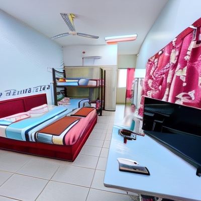 Bilik Kuadrupel Comfort Kupon Buntong Homestay