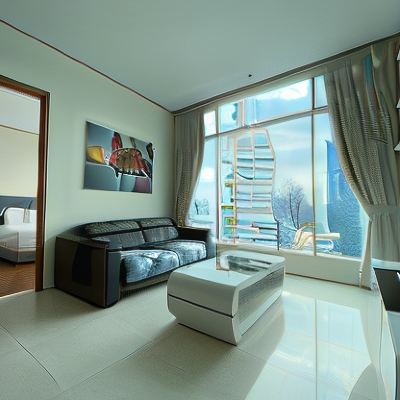 Suite Deluxe 2-Bilik Tidur Kupon Soho suites by 21 century