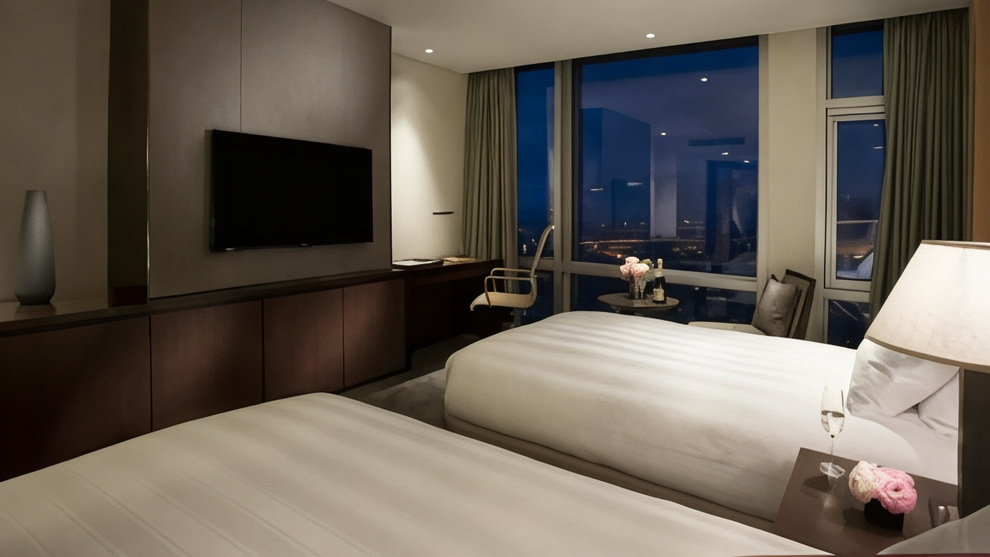 海景豪华双床房