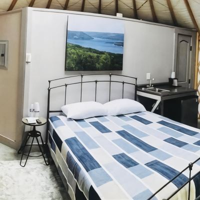 Deluxe Tent, 1 Queen Bed (Yurt3) Plum Point Lodge Promo Code