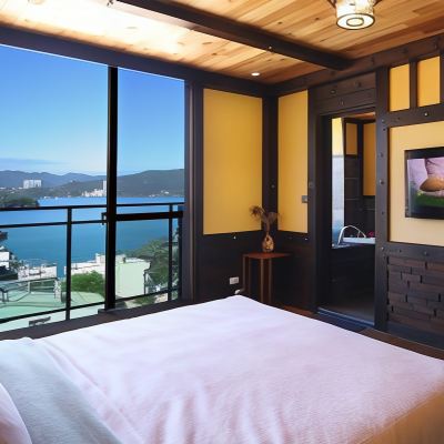 湖景雙人房 南投湧泉民宿優惠