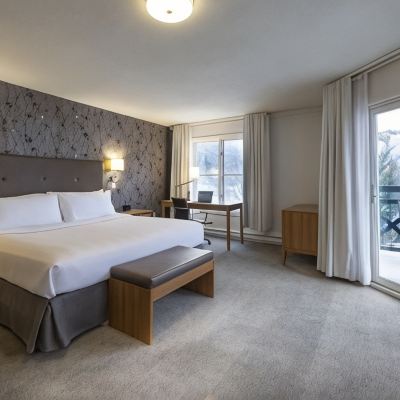 Deluxe King Room with Sofa Bed Hotel Chateau Bromont Promo Code