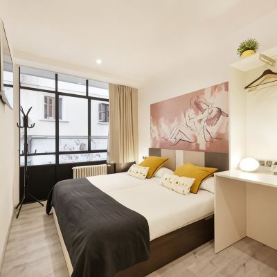 Economy Double Room with 2 Twin Beds Free Hostels Barcelona Promo Code