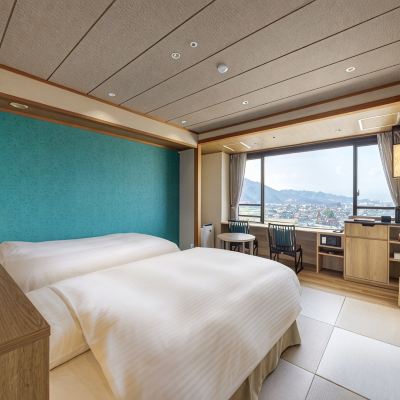 スタンダードツインルーム(禁煙) 信州松本 美ケ原温泉 翔峰 クーポン