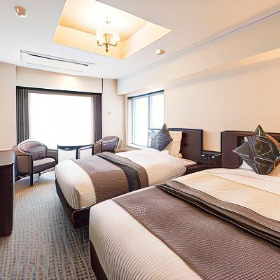 スタンダードツインルームA カナルビュー(禁煙) ホテルソニア小樽 クーポン