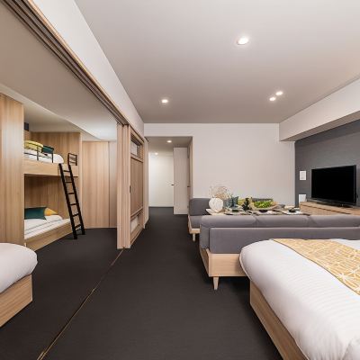 豪華一臥室家庭公寓（禁菸） 美滿如家飯店 京都 新町三條優惠