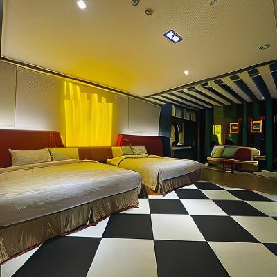 豪華四人房 木木行館 Motel Lin優惠