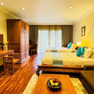 Deluxe Twin Room With Pool View Cyberview Resort & Spa Promo Code