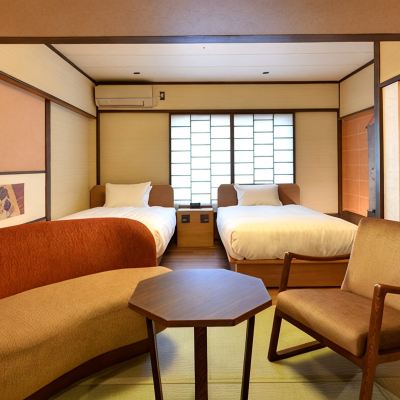 ジャパニーズモダン和室ツイン 湯元舘 クーポン