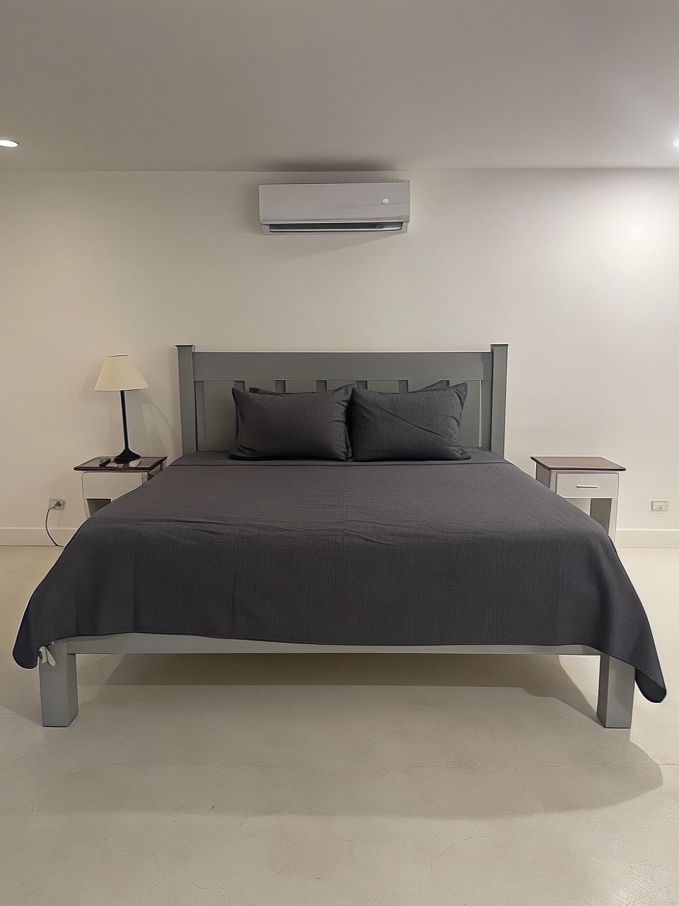 特大床房間帶泳池景觀-無煙