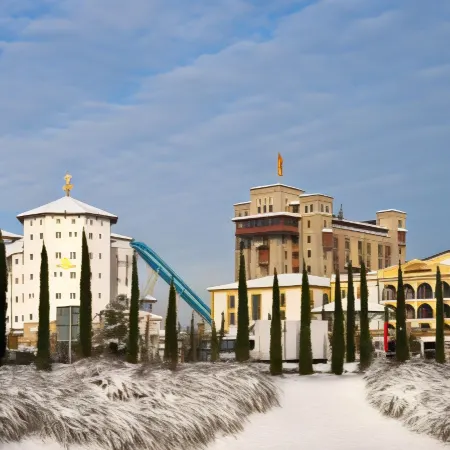 4-Sterne Superior Erlebnishotel Colosseo, Europa-Park Freizeitpark & Erlebnis-Resort Отели в г. Руст