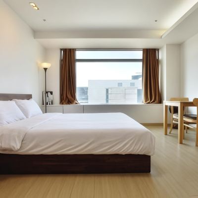 디럭스 더블룸 인천공항 게스트하우스 쿠폰