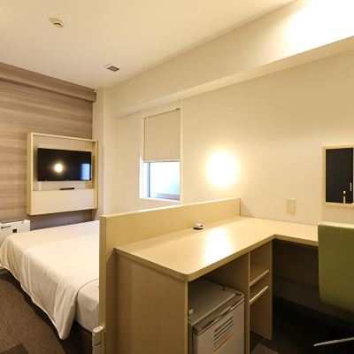 寬敞雙人床房-禁煙 大阪天王寺超級酒店優惠