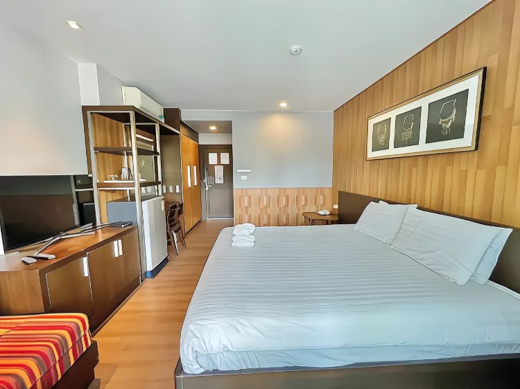 ห้องดีลักซ์เตียงใหญ่