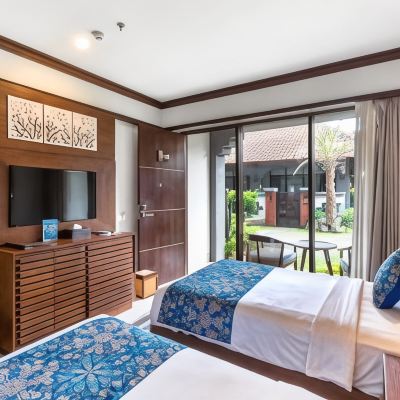 Deluxe Garden Twin Room With Shuttle Denpasar - Lovina - Denpasar Lovina Beach Club & Resort Promo Code