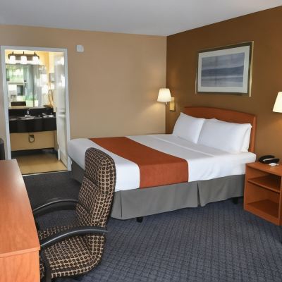 Deluxe King Room-Non-Smoking Ontario Airport Inn Promo Code