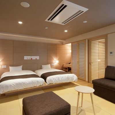 和洋室「羽衣」 別府温泉 竹と椿のお宿 花べっぷ クーポン