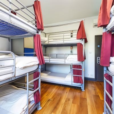 Private 9-Bed Dormitory with Shared Bathroom